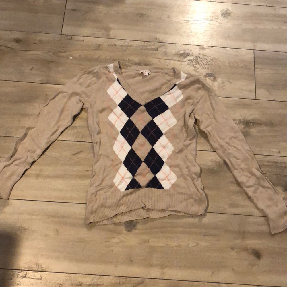Merona Argyle Sweater